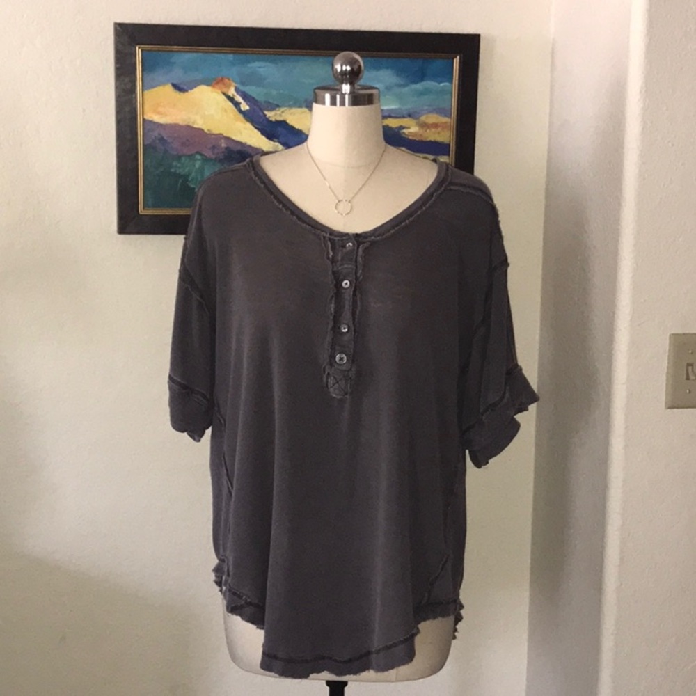 We The Free - Heritage Henley - XL - Black Coffee